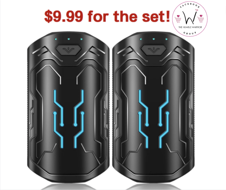 OLV Set of 2 Rechargeable Hand Warmers!